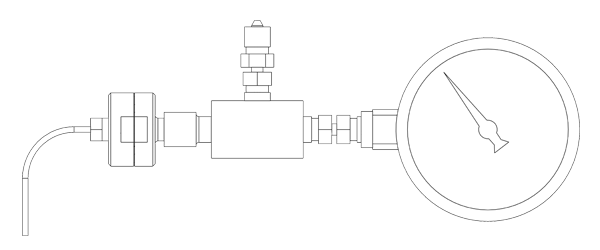 LM20均质机  压力表组件