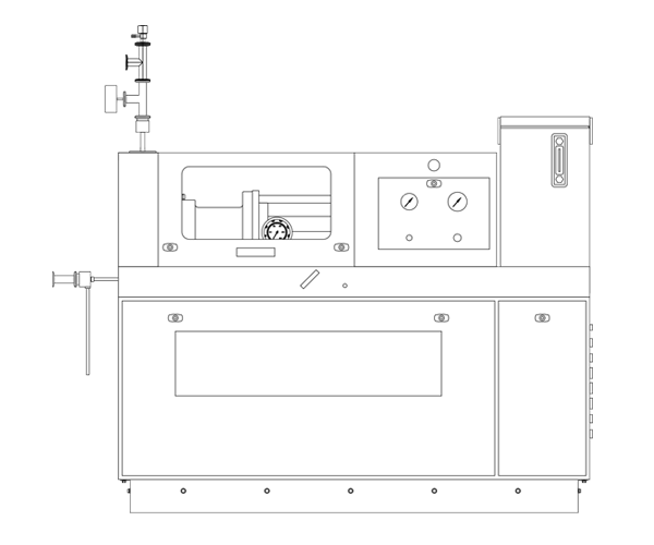 M7125-30均质机 整机简图 M7125-30均质机 整机简图